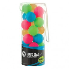 Pong Balls Neon 24 pack