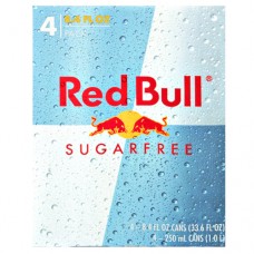 Red Bull Sugarfree 4 Pack 8.4 oz.