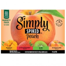 Simply Spiked Peach Variety 12 Pack
