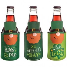 St Patrick's Day Bottle Covers 3 pack