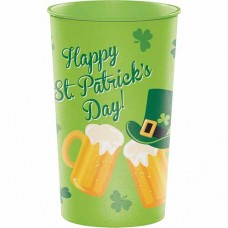 St Patrick's Day Plastic Cup 32oz