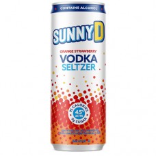 Sunny D Orange Strawberry Vodka Seltzer 4 Pack
