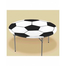 Soccer Round Elastic Table Cover