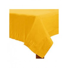 Yellow Sun Paper Rectangular Table Cover