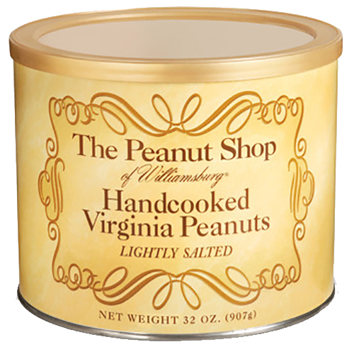 The Peanut Shop Handcooked Lightly Salted Peanuts 32 oz.