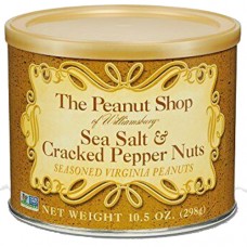 The Peanut Shop Sea Salt and Cracked Pepper Nuts
