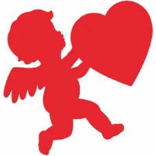 Valentine's Cupid Cutout