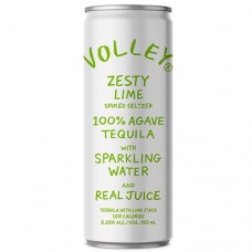 Volley Zesty Lime Spiked Seltzer 4 Pack