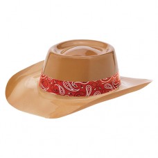Western Cowboy Hat Plastic with Band