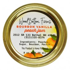 Wood Bottom Farms Bourbon Vanilla Peach Jam