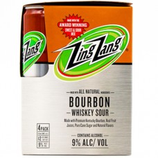 Zing Zang Bourbon Whiskey Sour 4 Pack
