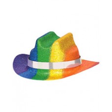 Rainbow Cowboy Hat