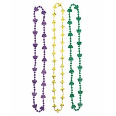 Royal Mardi Gras Bead Necklaces