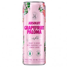 Absolut Grapefruit Paloma Vodka Soda 4 Pack