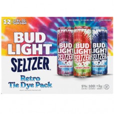 Bud Light Seltzer Retro Tie Dye Variety 12 Pack