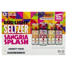 Bud Light Seltzer Sangria Splash Variety 12 Pack
