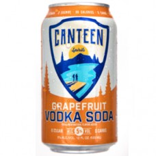 Canteen Grapefruit Vodka Soda 6 Pack
