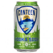Canteen Lime Vodka Soda 6 Pack