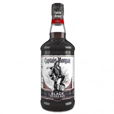 Captain Morgan Black Spiced Rum 1.75 L