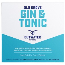 Cutwater Gin and Tonic 4 Pack