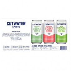 Cutwater Vodka Soda Variety 8 Pack