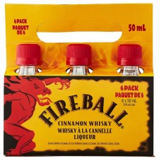 Fireball Cinnamon Whiskey 50 ml 6 Pack
