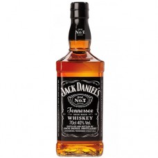 Jack Daniel's Tennessee Whiskey Old No. 7 Black Label 1 Liter
