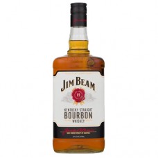 Jim Beam Bourbon White Label 4 yr. 1.75 L (Plastic)