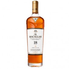 Macallan Sherry Oak Single Malt Scotch 18 yr.