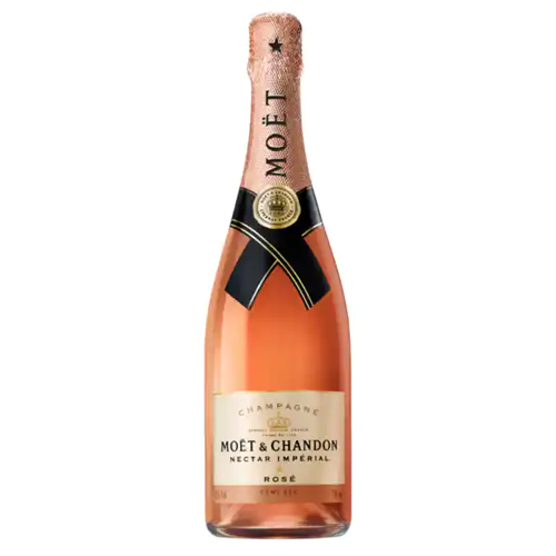 Moet and Chandon Nectar Imperial Rose Champagne NV 750 ml