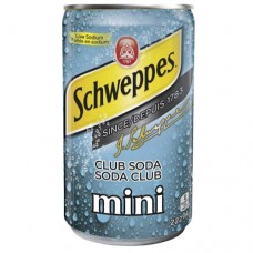 Schweppes Club Soda 10 oz. 6 Pack