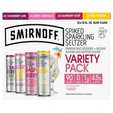 Smirnoff Seltzer Spiked Variety 12 Pack