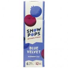 Snow Pops Blue Velvet Popsicle 12 pack