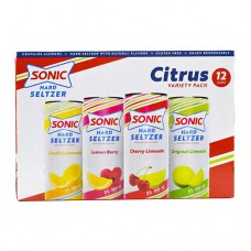 Sonic Hard Seltzer Citrus Variety 12 Pack