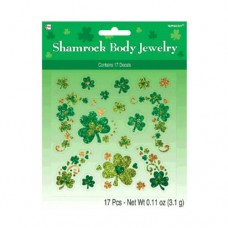St Patrick's Costume - Body Jewelry Shamrocks