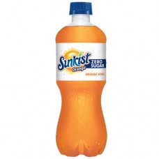 Sunkist Zero Sugar Orange Soda 20 oz.