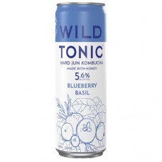 Wild Tonic Blueberry Basil Hard Kombucha