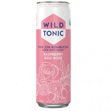 Wild Tonic Raspberry Goji Rose Hard Kombucha